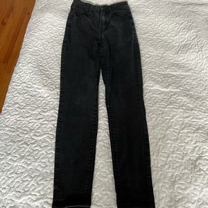 GARAGE Black skinny jeans